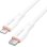 Vention H28WF Cable USB-C Lightning 1m Blanco 480Mbps 3A 27W