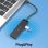 Vention TGTBB Hub USB-C 5 en 1 3xUSB 3.0/USB-C/MicroUSB PD Negro