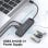 Vention TGTBB Hub USB-C 5 en 1 3xUSB 3.0/USB-C/MicroUSB PD Negro