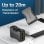 Vention AIRB0 Adaptador HDMI 2.0 4K Fêmea/Fêmea Preto