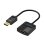 Vention HBGBB Conversor DisplayPort HDMI 1080P 15cm Negro