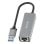 AISENS A110-0296 Conversor USB 3.0 a Ethernet Gigabit 15cm Gris