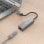 AISENS A110-0296 Conversor USB 3.0 a Ethernet Gigabit 15cm Gris