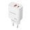 Nanocable 10.10.2007 Cargador de Pared 20W 1xUSB-A QC 1xUSB-C PD Blanco