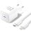 Chargeur Vention TZ-FEPW0-EU-02 GaN 20 W 1 x USB-C + câble Lightning 1 m