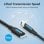 Vention CQABD Cable USB 3.0 MicroUSB a USB-C 5Gbps 50cm Negro