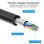 Vention HBFBB Conversor DisplayPort a VGA 1080P 15cm Negro