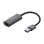 AISENS Adaptador USB 3.0 a Ethernet Gigabit 10/100/1000 Mbps Gris 15cm