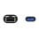 AISENS Adaptador USB 3.0 a Ethernet Gigabit 10/100/1000 Mbps Gris 15cm