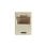 Aisens A138-0294 Adaptador RJ45 Cat.5e UTP Hembra/Hembra Beige