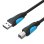 Câble Vention VAS-A16-B300 USB 2.0 Impression 3m 480Mbps Noir
