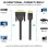 Vention ABFBF Cable Conversor DVI Macho a HDMI Macho 1m Negro