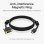 Vention ABFBF Cable Conversor DVI Macho a HDMI Macho 1m Negro