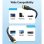 Vention AANBG Cable HDMI 2.1 8K 1.5m Negro PC/TV/Proyector