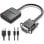 Vention ACNBF Cable Conversor VGA Macho HDMI Hembra 1m Negro
