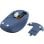 Trust Yvi+ Ratón Mini Inalámbrico Multidispositivo 1600 DPI Azul PC