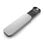 AISENS ASM2-025SL Externes SSD-Gehäuse M.2 NVMe USB 3.2 Gen2 Schraubenlos Silber