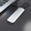AISENS ASM2-025SL Externes SSD-Gehäuse M.2 NVMe USB 3.2 Gen2 Schraubenlos Silber