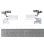 Scharniere für Asus Zenbook Flip Ux360c Ux360ca 13nb0ba2m08121 13nb0ba2m07121 Laptop