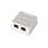 AISENS A139-0302 Roseta de Superficie RJ45 Cat.6 UTP 2 Tomas Blanco