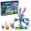 Lego Dreamzzz Izzie y Bunchurro el Conejo Jugón, Figura Articulada y Minifigura para Niños de 7+ Años