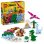 Lego Classic Dinosaurios Creativos, Juguete para Construir Huevo, Rex y Volcán 5+ Años