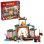 Lego Ninjago Templo Ninja del Spinjitzu, Maqueta y Figuras de Zane, Kai y Lloyd para Niños 4+ Años