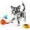 Lego Creator 3-en-1 Chat ludique transformable en chien ou en colombe pour enfants de 8 ans et plus