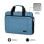 Maletín SUBBLIM Air Padding Laptop Bag Azul hasta 15.6” 3 compartimentos resistente