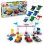 Lego Duplo Coches de Carreras y Pilotos del Equipo de F1, Juguete con Semáforo y Trofeo 2+ Años