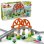 Lego Duplo Set de Expansión: Puente y Vías Ferroviarias, Juguete Montessori Educativo Niños 2+ Años