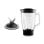 Batidora de vaso Ufesa 70205761 1500W 1.5L Jarra de Vidrio 6 Cuchillas Titanio Turbo Negro/Blanco