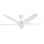 Orbegozo CP 143142 Ventilador de Techo con Luz 4 Aspas 6 Velocidades F Blanco