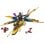 Lego Ninjago Ras e Arin's Super Storm Jet, veículo e minifiguras para crianças a partir dos 8 anos