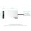 Vention ACXHB USB-C/USB-A auf 2x HDMI 4K 60Hz Konverter 15cm Grau DisplayLink