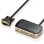 Vention VGA-Splitter, 1 Eingang, 2 Ausgänge, Full HD 1080p, Plug and Play, 30 m mit 1 m Kabel, Schwarz/Gold