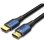 Cable HDMI Vention 8K 1m azul trenzado 48Gbps HDR dinámico HDMI 2.1 chapado oro