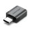 Adaptador USB C Vention CDQH0 Aluminio Gris 5Gbps Tipo-C Macho a USB A Hembra
