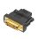 Adaptador Vention ECDB0 DVI Macho HDMI Hembra Chapado Oro PVC 1920x1080