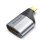Adaptador Vention TCAH0 USB Tipo C a HDMI, Macho, 2.0, 3840x2160, ABS/Aluminio, Negro/Gris