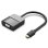 Adaptador Vention TDDBB USB Tipo-C a VGA 1920x1080p 60Hz ABS Cable 0,15m