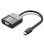 Adaptador Vention TDDBB USB Tipo-C a VGA 1920x1080p 60Hz ABS Cable 0,15m
