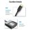 Adaptador Vention TDDBB USB Tipo-C a VGA 1920x1080p 60Hz ABS Cable 0,15m