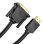 Cable Vention HDMI a DVI 2m Chapado en Oro Blindado Resolución 1080p Negro