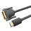 Cable Vention HDMI a DVI 2m Chapado en Oro Blindado Resolución 1080p Negro