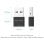 Adaptador USB Vention NAHB0 Bluetooth 5.3, audio alta resolución, 20m alcance, 5 dispositivos