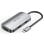 Docking Station USB-C 4-en-1 Vention AG9321 4K Ultra HD HDMI VGA 100W Aluminio
