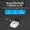 Adaptador USB Bluetooth Vention CDSW0 5.0 Realtek RTL8761B 20m 7 dispositivos Hi-Fi Blanco