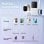 Powerbank Vention FHOB0 10000mAh 22.5W Negra Cable USB-C y Lightning