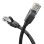 Cable de red Vention IBEBD Cat.6 0,5m Negro RJ45 UTP Macho PVC 1000Mbps